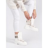 SEASTAR White women's snow boots with fur on a thick sole | shoptok.hr