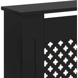  Pokrov za radijator crni 172 x 19 x 81,5 cm MDF | shoptok.hr