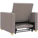 SOFA na razvlačenje Singl Sivo-smeđa 90 x 165 x 87 cm tkanina | shoptok.hr