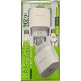 BAVIN punjač 20W USB-C + kabl type-C 60W bela - PC851Y Cene