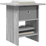  Nočna omarica 2 pcs Siva Sonoma 41 x 40 x 45 cm Konstruiran les, (5000233584) | Shoptok.si