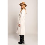 Fenzy Elegantni Dugi Kaput Canossa, Krem | shoptok.hr