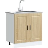 vidaXL Osnovna omarica za umivalnik "Porto" sonoma hrast 80x46x81,5 cm Cene