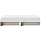  Dnevni krevet s madracem bijeli 90 x 190 cm masivna borovina | shoptok.hr