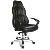 Top Star Direktorski stol RS1, s prevesno mehaniko Kniematic, črn | Shoptok.si