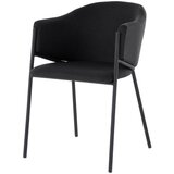 MID.YOU NASLANJAČ, les, kovina, tekstil črna | Shoptok.si