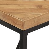  Blagovaonski stol 120 x 60 x 76 cm masivno drvo bagrema i manga | shoptok.hr