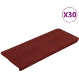  Samoljepljivi otirači za stepenice 30 kom crveni 65x22,5x3,5 cm | shoptok.hr