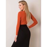 RUE PARIS Sweater-205-SW-0327.48-dark orange | Shoptok.si