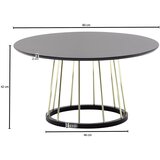MID.YOU KLUBSKA MIZA, črna | Shoptok.si