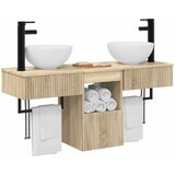  Set namještaja za kupaonicu 3 kom. Hrast sonoma | shoptok.hr