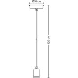 Modern Living Kabel Za Visečo Svetilko Jannis, Barva Kroma, 120 Cm | Shoptok.si