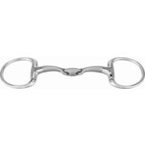 Sprenger SATINOX brzda, Eggbutt Bit 14 mm Double Jointed - Stainless Steel - 135 mm | Shoptok.si