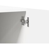  Ormar bijeli 80 x 52 x 180 cm od konstruiranog drva | Eponuda.com