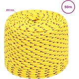  Višenamjensko pomoćno uže 10 mm 50 m Žuta PP | shoptok.hr