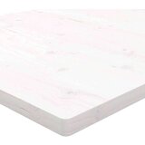 vidaXL Ploča za radni stol bijela 80 x 40 x 2 5 cm od masivne borovine | shoptok.hr