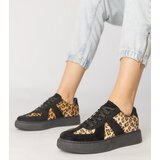 D/CEO Stanila perforated eco-suede brown loafers | Shoptok.si