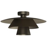  plafonsko svetlo plato 1xE27/15W/230V, prečnika 32 cm, antracit | Eponuda.com