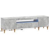  LED TV kabinet Betonska siva Konstruirano drvo Cijene