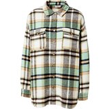 Noisy May Bluza 'FLANNY' bež / temno rjava / meta / bela | Shoptok.si