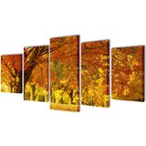  Set platen s printom javorja 200 x 100 cm | Shoptok.si