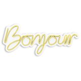 WALLXPERT Dekorativna plastična LED rasveta Bonjour Yellow | ePonuda.com