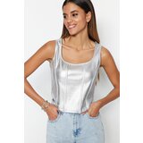 Trendyol Blouse - Silver - Slim fit | shoptok.hr