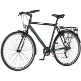 Explorer bicikl tour axys 28" alu 23" v-brake 6 brzina 175-193cm (xl) crno zeleni mat 1282095 | Eponuda.com