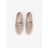 GOODIN Beige loafers with leather insole | shoptok.hr