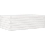 Maison Chic Vrtno cvetlično korito - Cvetlični Lonec belo 70x40x23 cm trdna borovina, (21790442) Cene