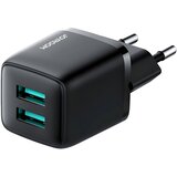 Joyroom mrežni punjač – 2 x USB + brzo punjenje - 12W, 2,4A – Crna KP28091 | shoptok.hr