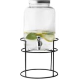 Altom design stakleni dispenzer za piće 4 l na stalku, s pipcem Slike