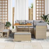  Sjedeća garnitura za vrt 8 kom. 5-Broj sjedala Bež 100 x 100 x 71 cm | Shoptok.si