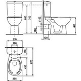 Jika H8623960007871 Neo talna brezrobna WC školjka monoblok z WC desko | Shoptok.si