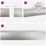 vidaXL Ograde protiv puževa 12 pcs Srebrno Nehrđajući čelik | shoptok.hr