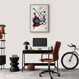  Slika - Wassily Kandinsky – Violett 40x60 U prirodnom drvenom okviru | shoptok.hr
