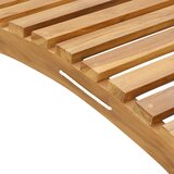  Ležaljka Smeđa 198 x 55 x 58,5 cm Čvrsto teak drvo | shoptok.hr