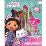 Gabby's Dollhouse Bilježnica i set 6 gel kemijskih Gabbyjeva kućica za lutke | shoptok.hr