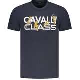 Cavalli Class Muška Majica Kratkih Rukava Plava | shoptok.hr