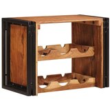  Stalak za vino Smeđa 100 x 45 x 33 cm Čvrsto drvo akacije | shoptok.hr