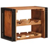  Stojalo za vino Rjava 100 x 45 x 33 cm Masiven les akacije, (5000108491) | Shoptok.si