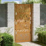 vidaXL Vrtna vrata 105x205 cm Preperevanje dizajn jeklenih listov | Shoptok.si