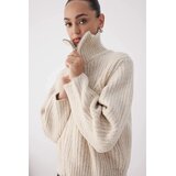 TRENDYOLMILLA ženska jakna Twoaw26Hi00049, bež Cene