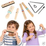  Leseni glasbeni instrumenti za otroke - glasbeni komplet - Za 3+ let Cene