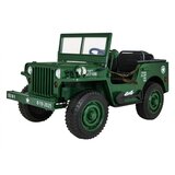 Retro vojaško vozilo 4x4 zeleno Cene