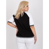 RELEVANCE Blouse-RV-BZ-7830.30-black-white | Shoptok.si