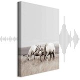  Slika - White Horses (1 Part) Vertical 20x30 Akustična | shoptok.hr
