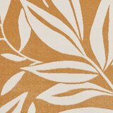 Catherine Lansfield Oker žuti tepih 80x150 cm Sorral Leaves – | shoptok.hr