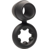 California Exotics Alpha Dual Magnum Ring Black Cene