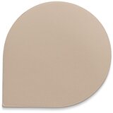 Kela SET PODMETAČA ZA ČAŠU EDEL, 10x10x0,17cm PU-KOŽA BEŽ 4/1 | shoptok.hr
